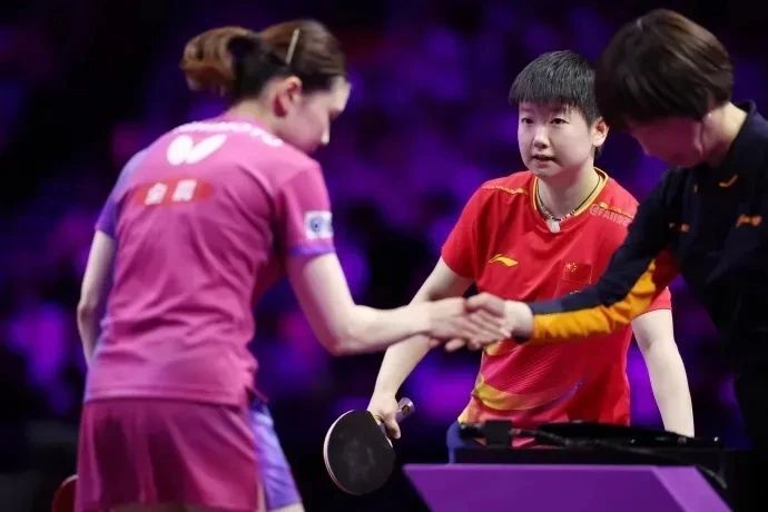 孙颖莎终结, 回事, 已经连续赢 孙颖莎终结, 回事, 已经连续赢